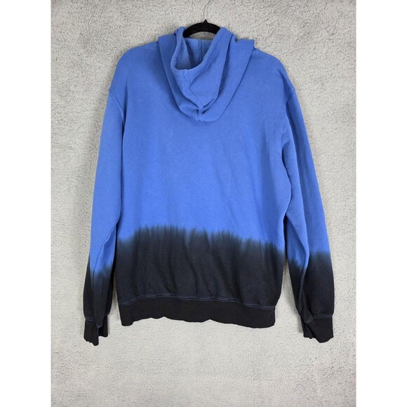 Dragon Ball Z Hoodie Mens L Blue Black Son Goku Graphic Pullover Anime Grunge - Picture 5 of 6